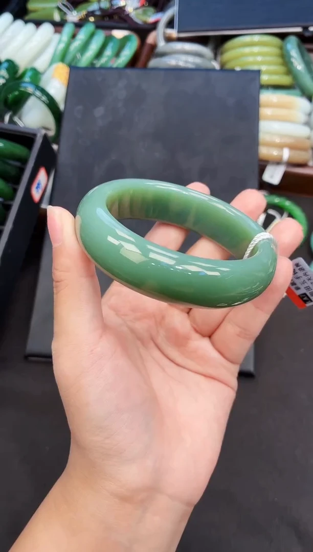 未镶嵌手镯和田玉58-59多样性发一