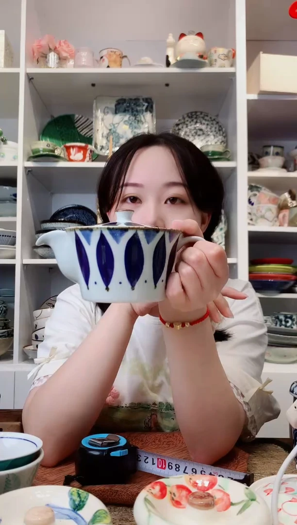 陶瓷翔芳窑茶壶300ml