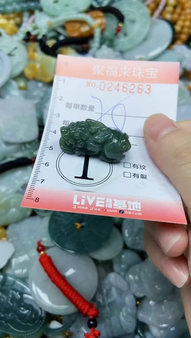 未镶嵌挂件翡翠闪购0246263