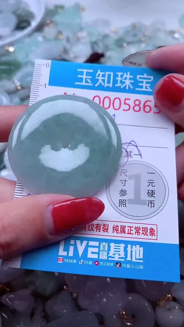 吊坠(不含链)未镶嵌翡翠5865