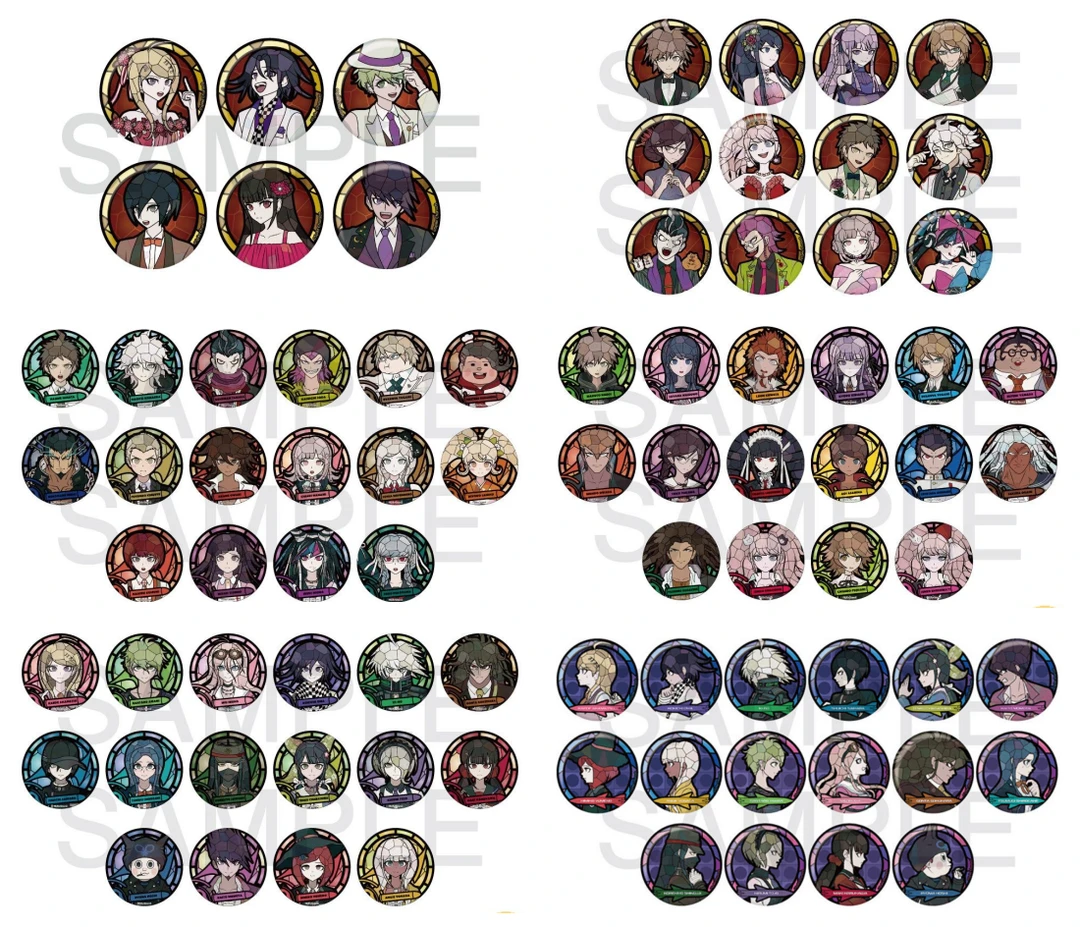 【代拆】弹丸论破彩窗徽章吧唧正版日谷官散