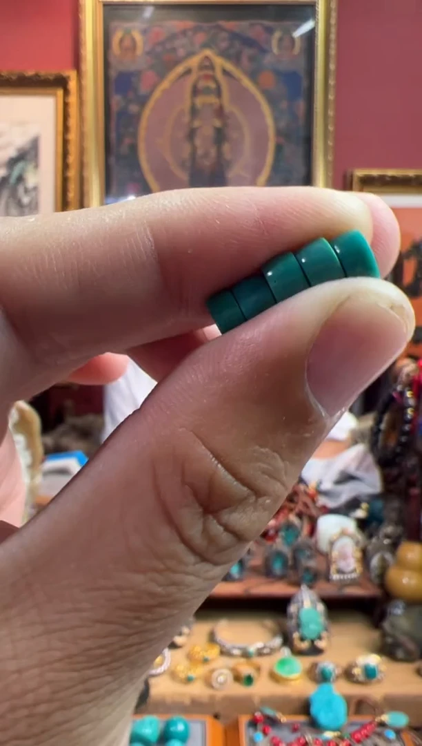 绿松石未镶嵌.76号  绿松石配饰套装ylp多样性发1