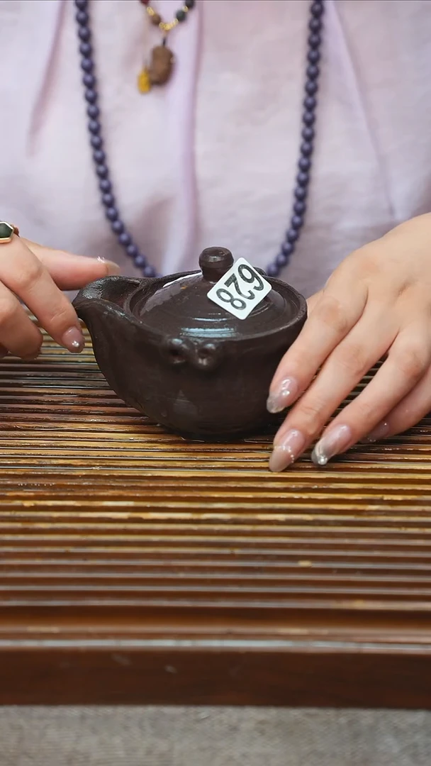 万古烧粗陶手工茶具