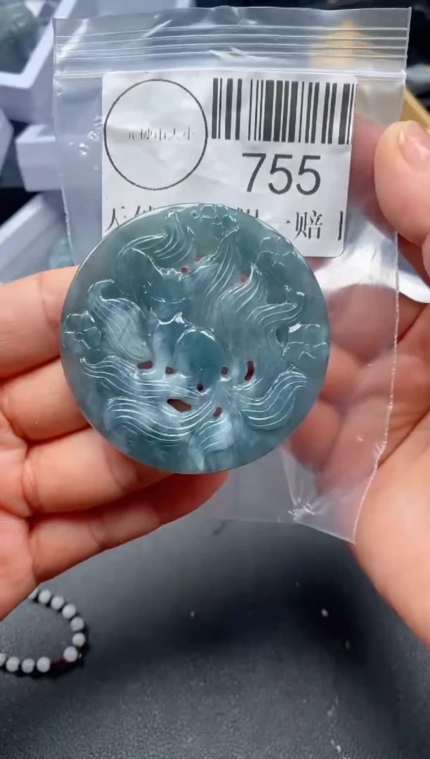 吊坠(不含链)未镶嵌翡翠755