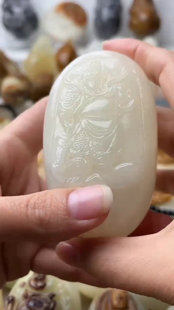 石材古青石棉纹正常不退换关公