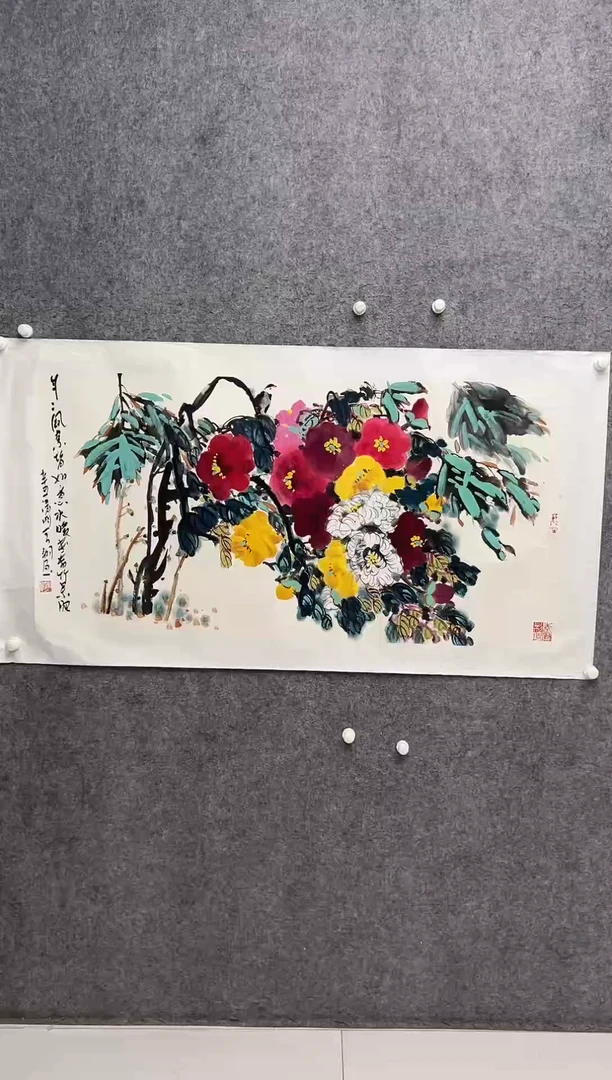 国画李纲-8平尺-国画作品