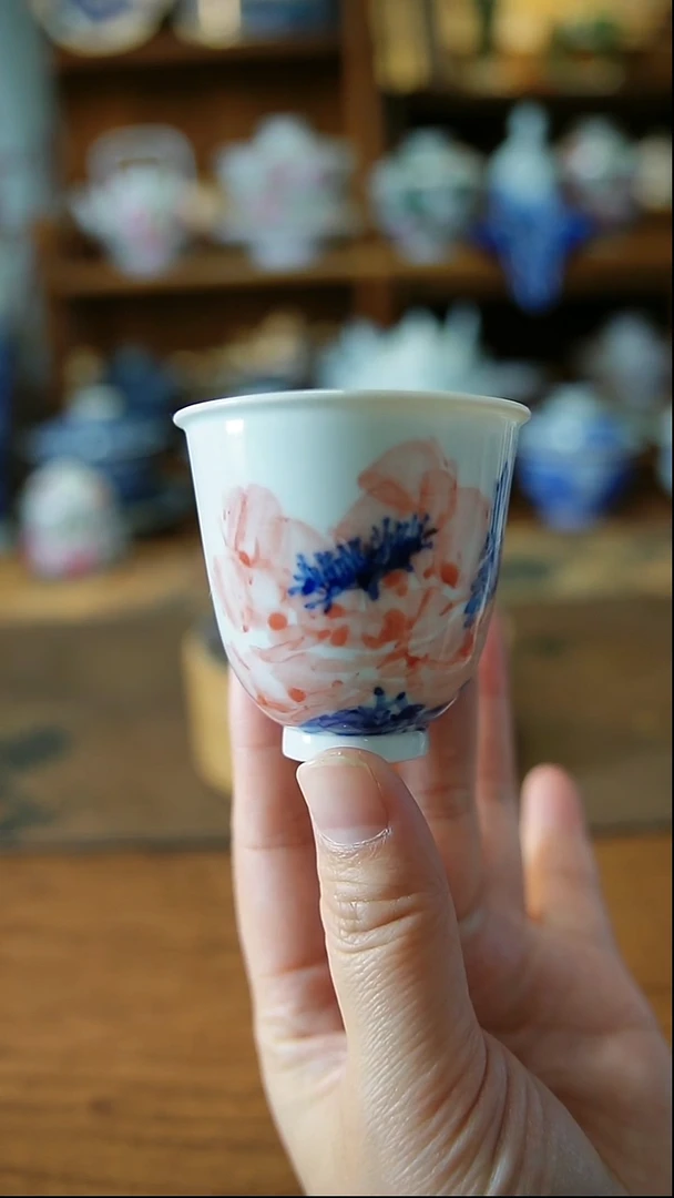 9景德镇手工手绘茶具