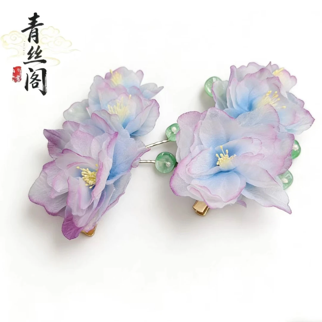 【非遗烫花】古风饰品古风发饰汉服发饰古风古装发饰仙气飘飘B549