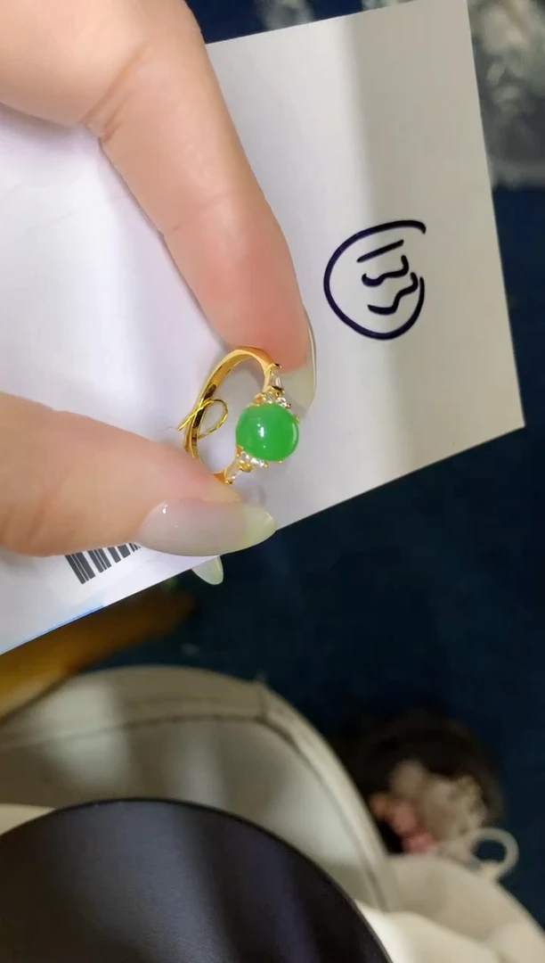 翡翠银S925镶嵌颈饰缅甸天然翡翠A货