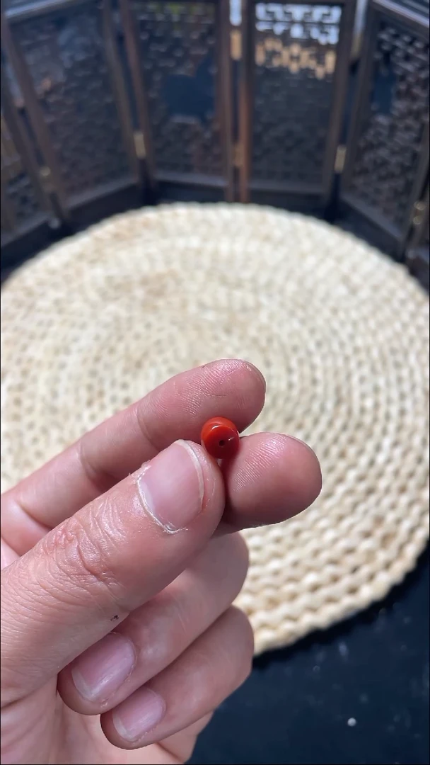 未镶嵌隔珠南红玛瑙隔珠7+mm