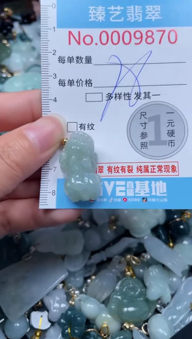 颈饰未镶嵌翡翠9870