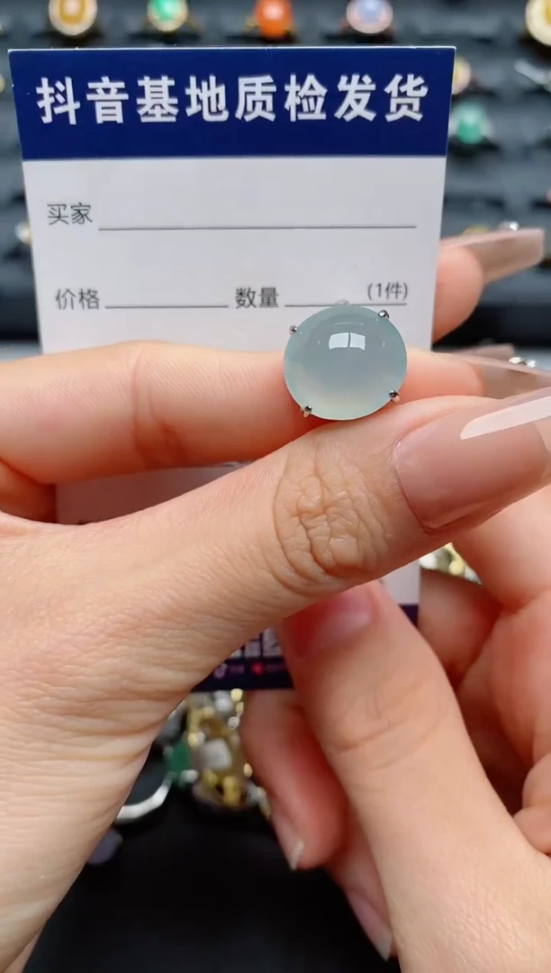 【闪购商品】翡翠戒指银S925镶嵌............