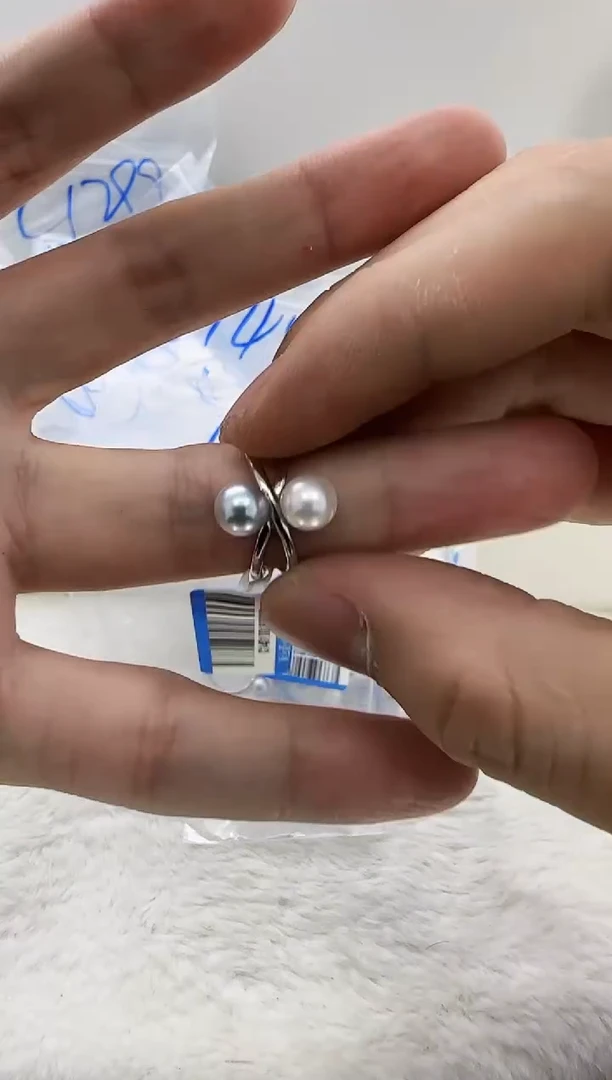 【闪购商品】海水珍珠DA银S925镶嵌c1401 珍珠