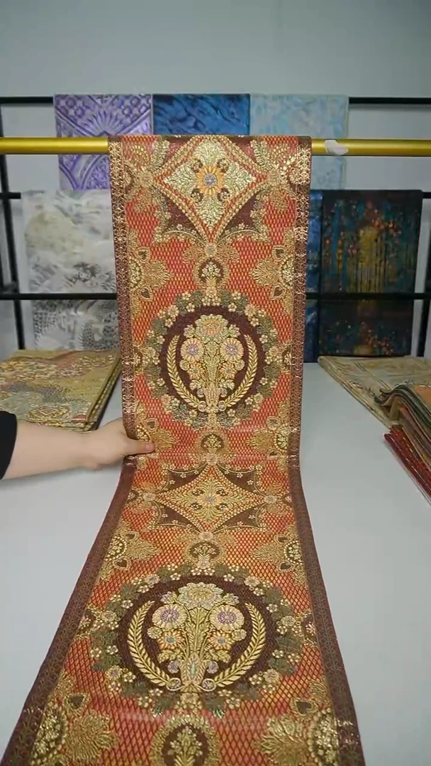 织绣织锦63织金花卉
