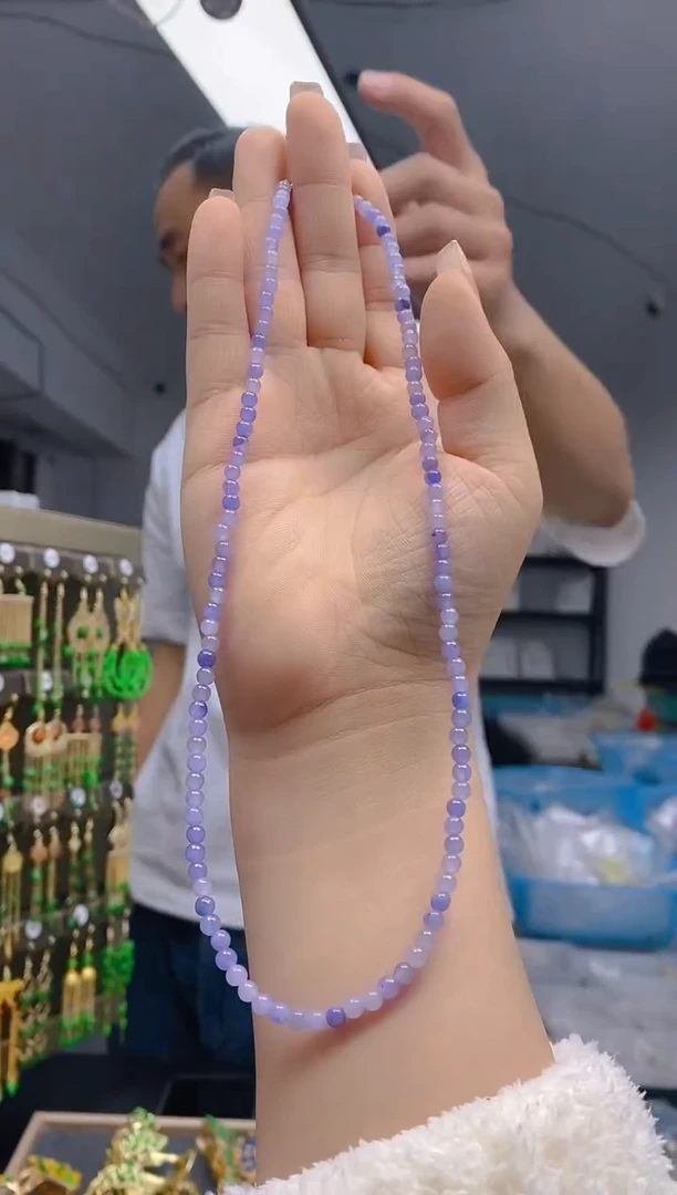 【闪购商品】翡翠耳饰合金129翡翠锁骨链