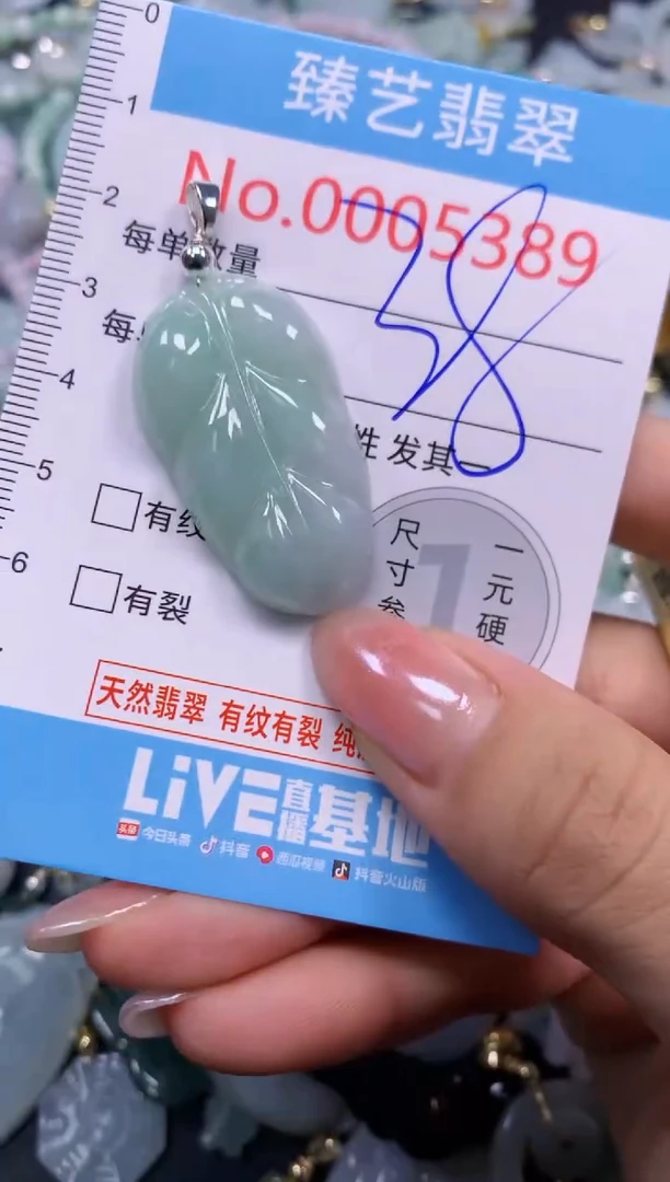 颈饰未镶嵌翡翠5385