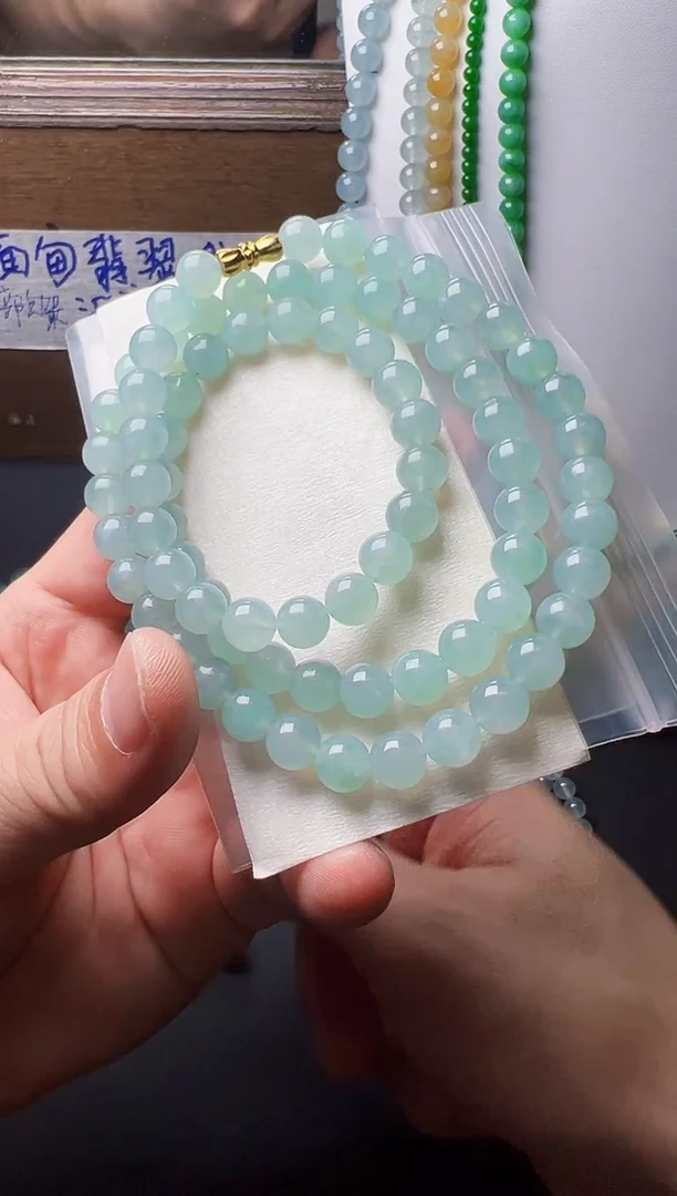 定制翡翠未镶嵌缅甸天然翡翠A货卡8