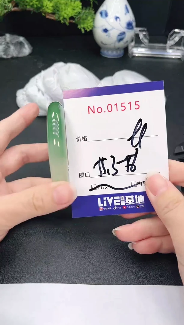 未镶嵌手镯翡翠1515