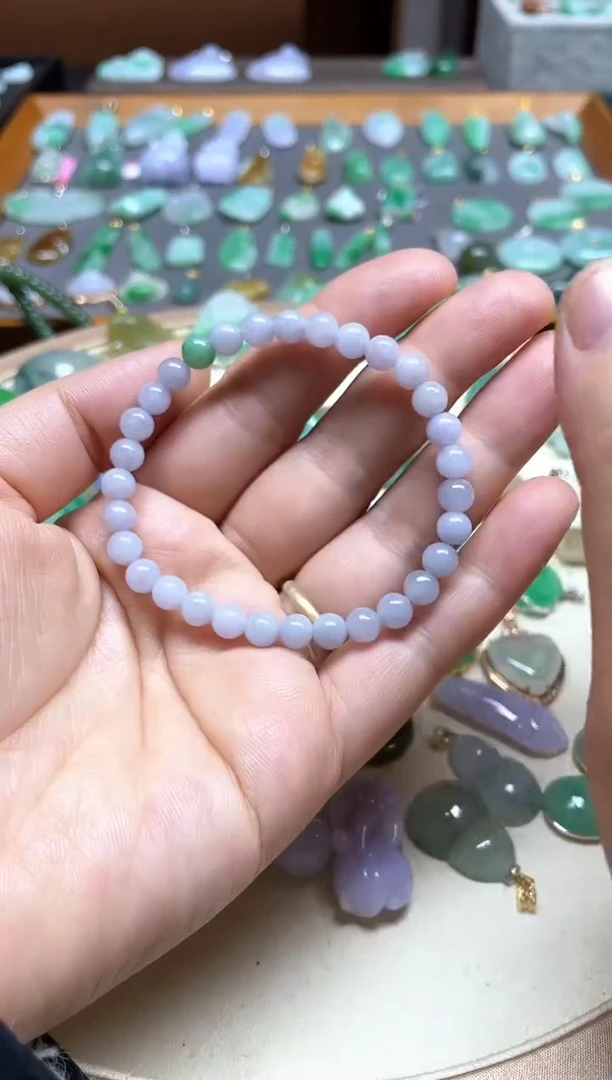 【闪购商品】翡翠手链未镶嵌圆珠