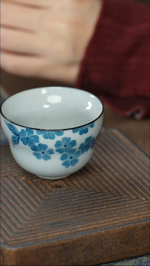 【海棠花福禄杯】【12西泠礼盒】