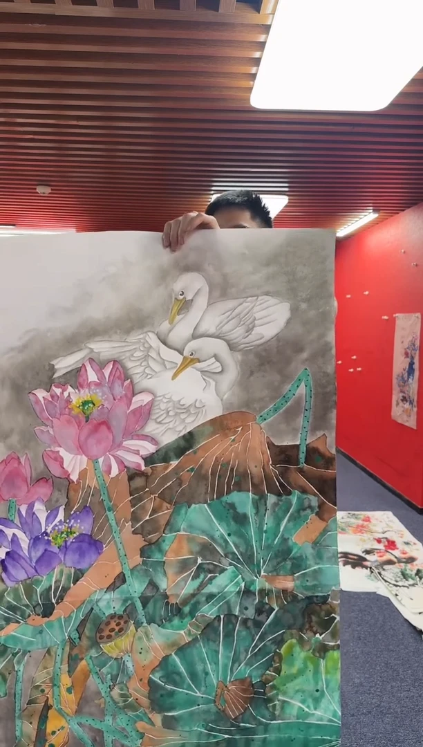 国画陈学同老师四尺整张精品