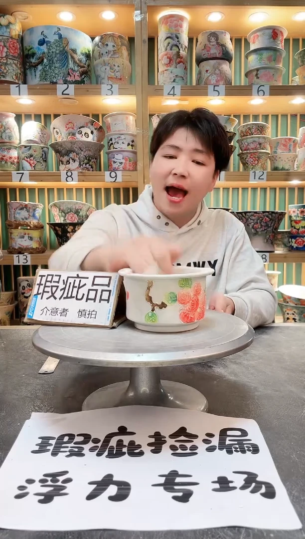 【闪购商品】瓷片默认微瑕一物一拍0219-003