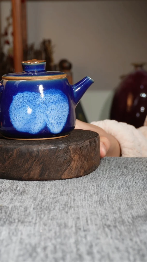 茶盏传奇钧窑唐钧壶