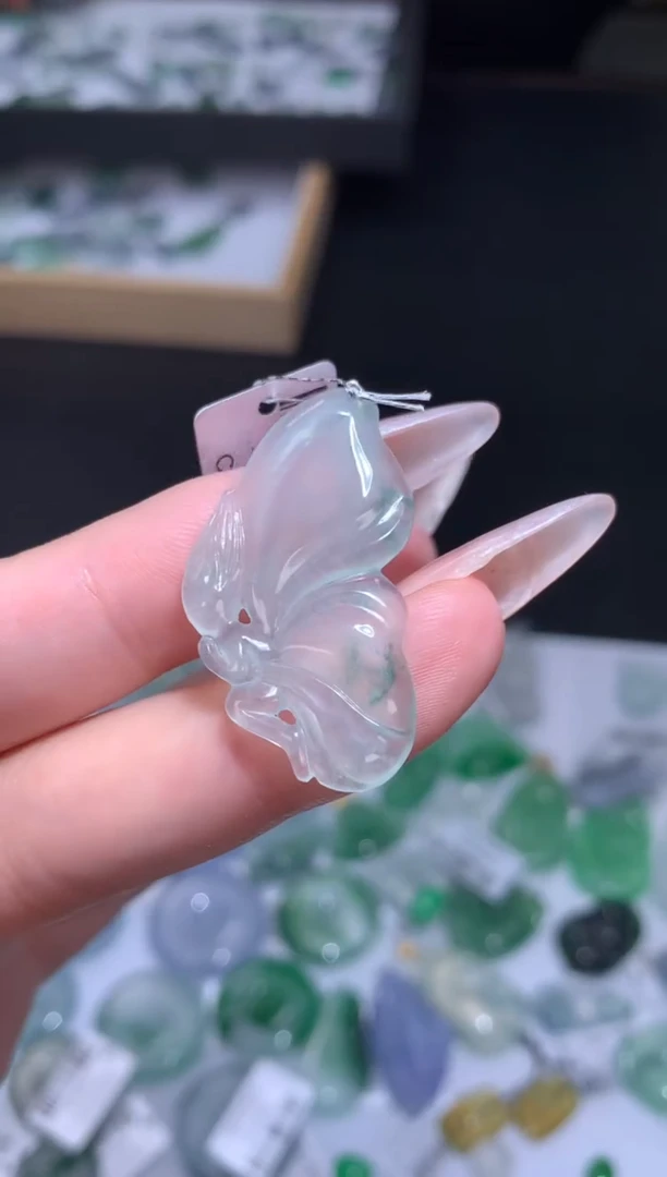 未镶嵌定制翡翠花仙子