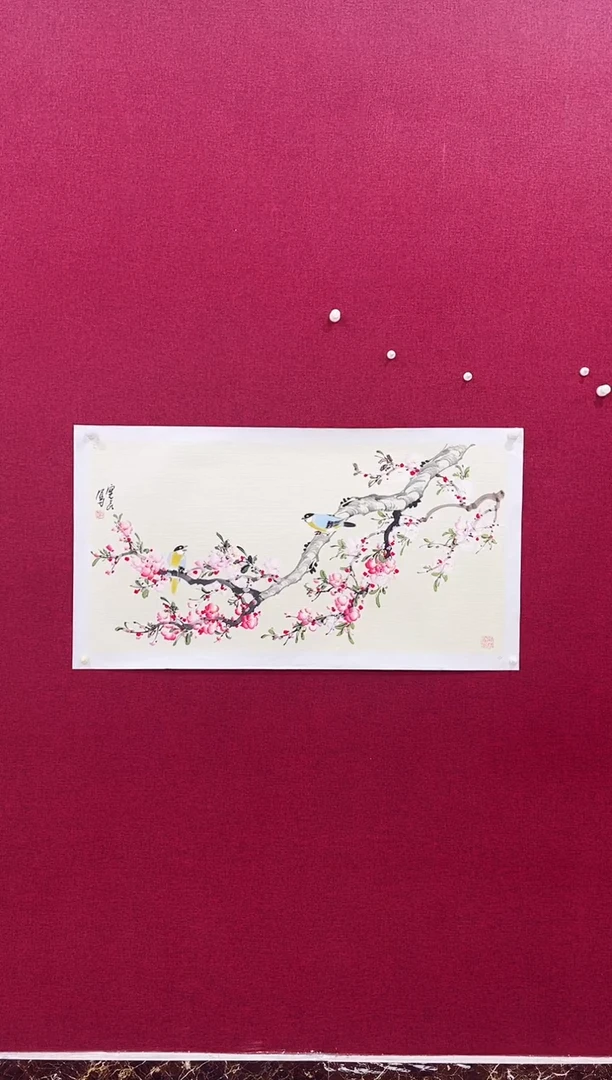 国画和*叟张现民的国画作品