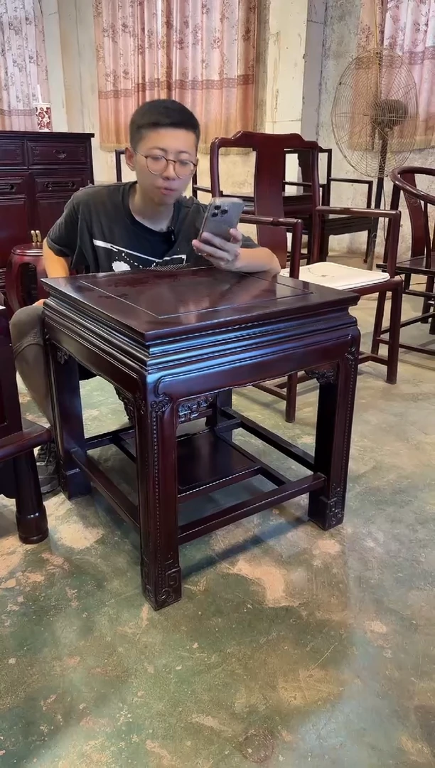 黑酸枝木类成套家具J01