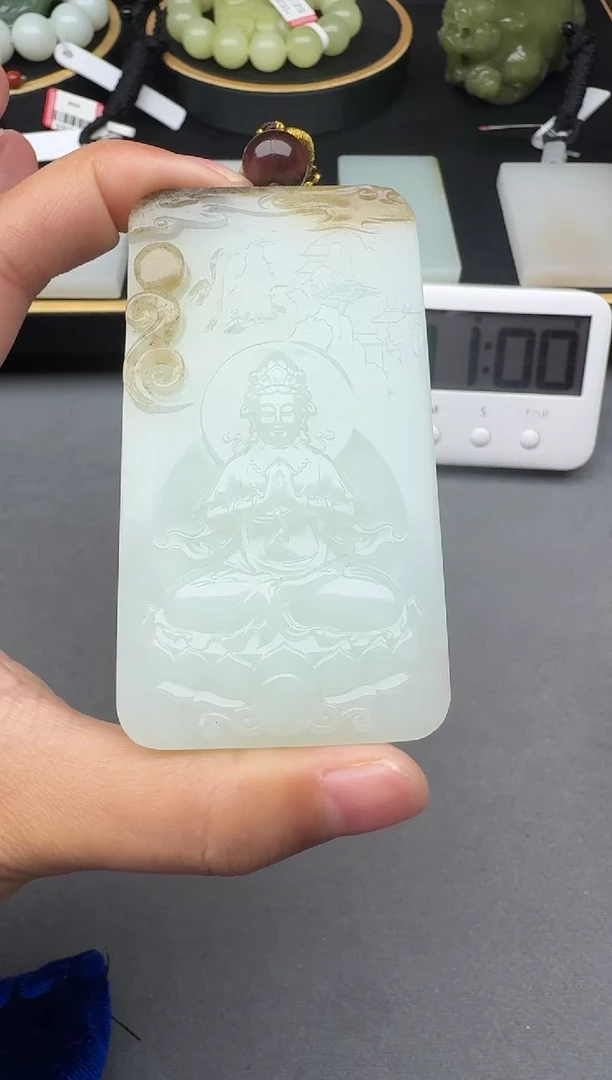 颈饰未镶嵌和田玉1