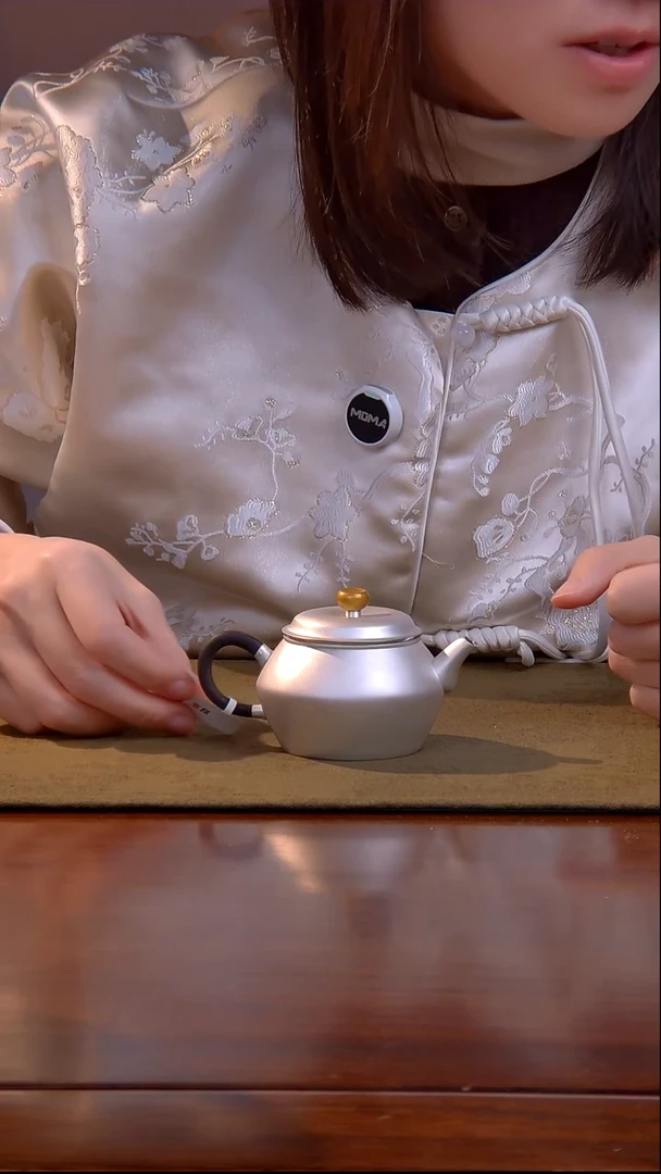 浮丘山房 寒露 喷砂 足银 泡壶