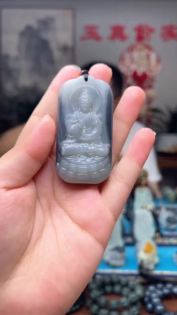 和田玉未镶嵌挂件1