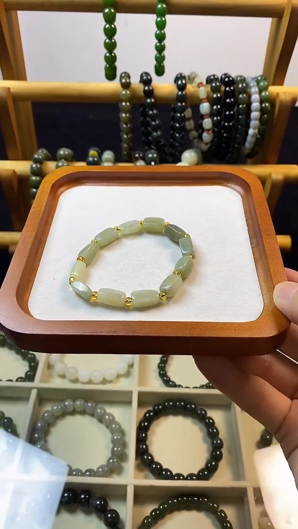 手串未镶嵌和田玉主播推荐！！