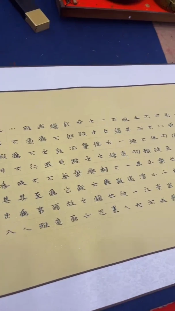 【闪购商品】书法秦全 修身 精品金卷