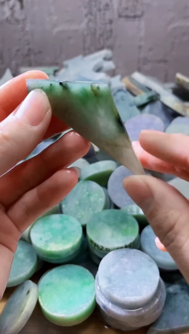 裸石翡翠天然翡翠A货石 南 503