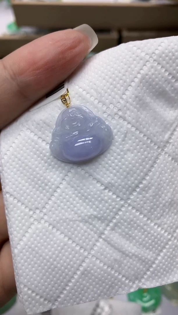 颈饰18K金镶嵌翡翠1111111111