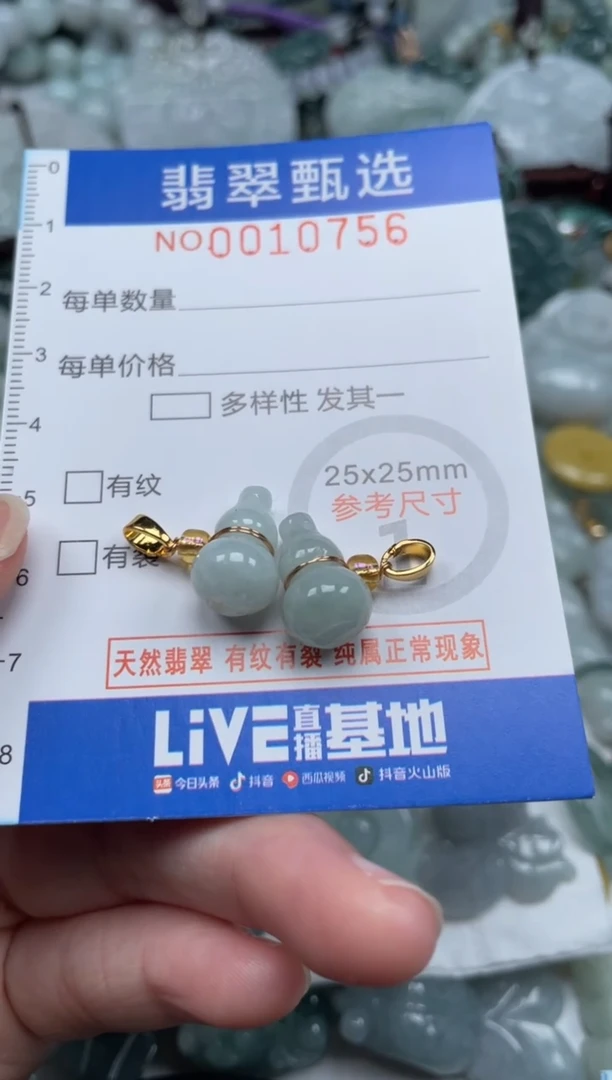 颈饰未镶嵌翡翠10756