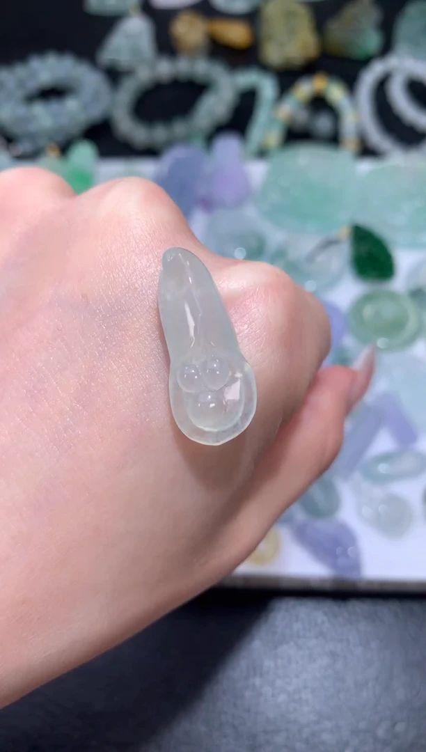 未镶嵌定制翡翠玉兰花