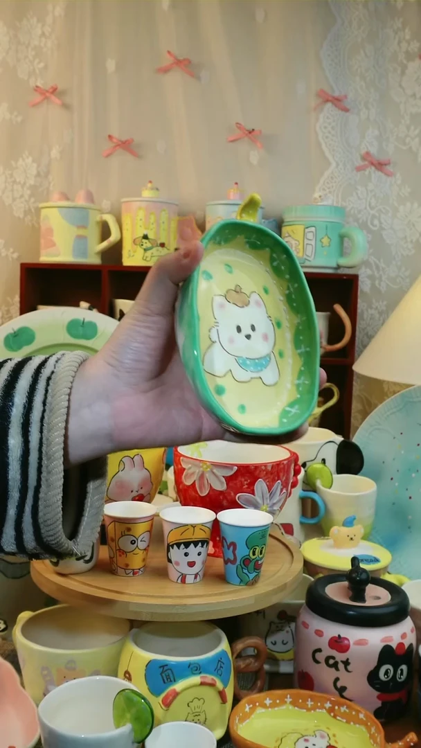 瓷有*柿丫头的蘸料碟