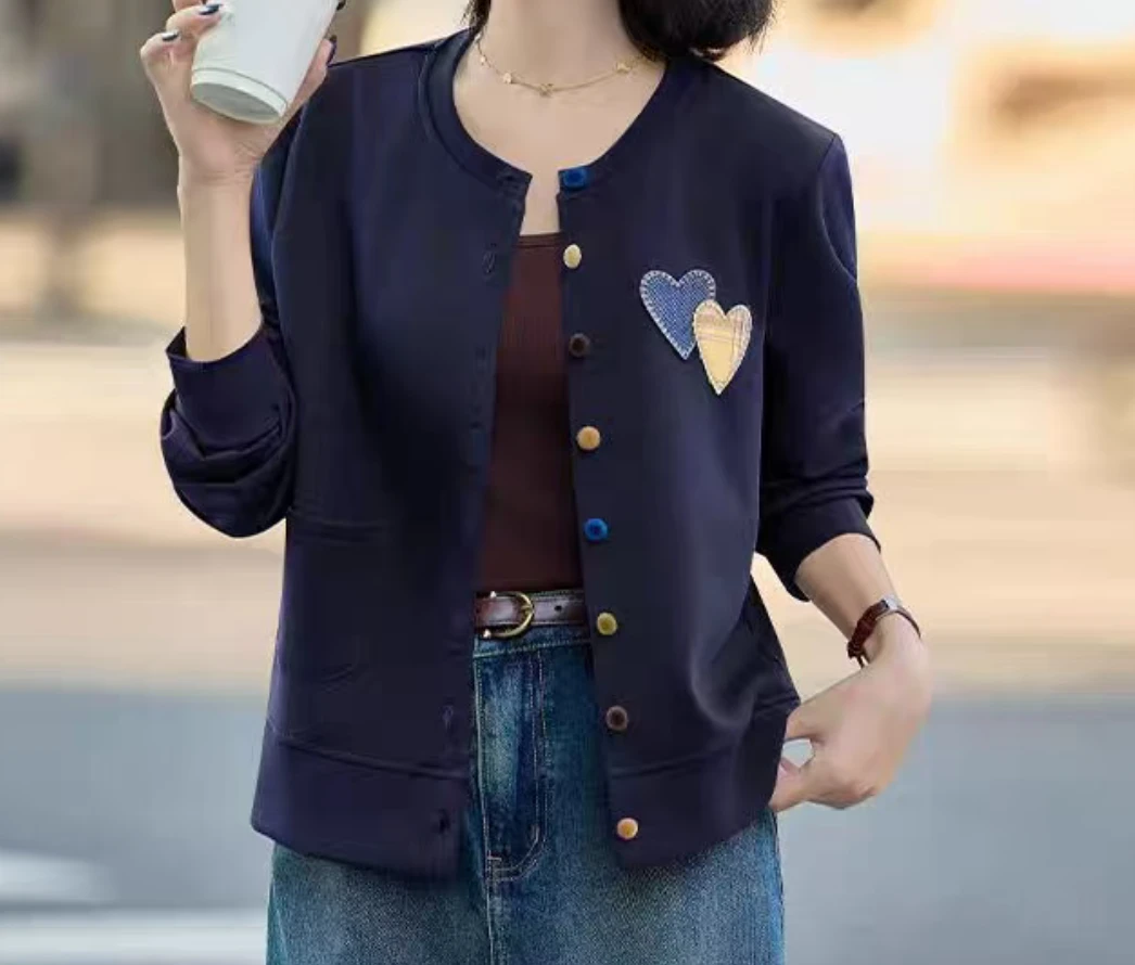 女士爱心外套25006-A435