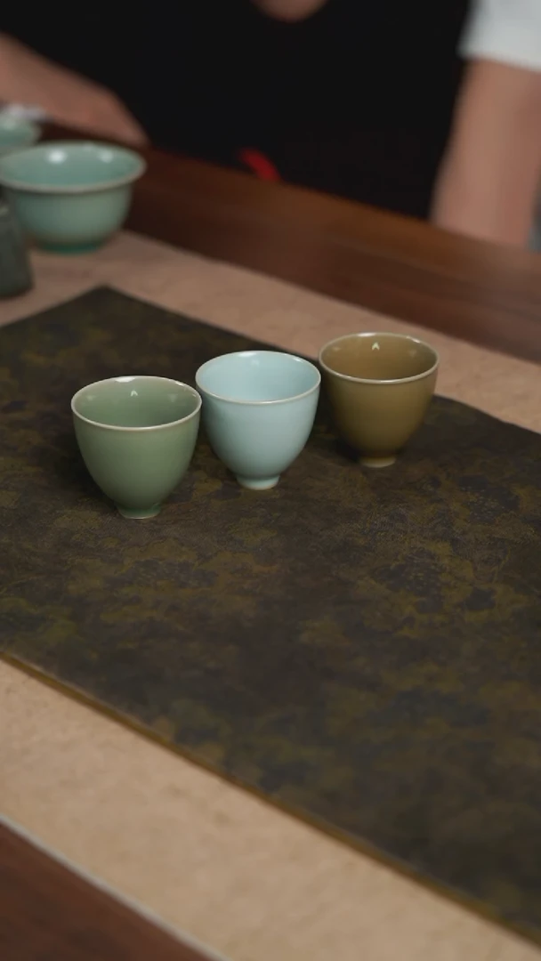 三色素面杯3个装