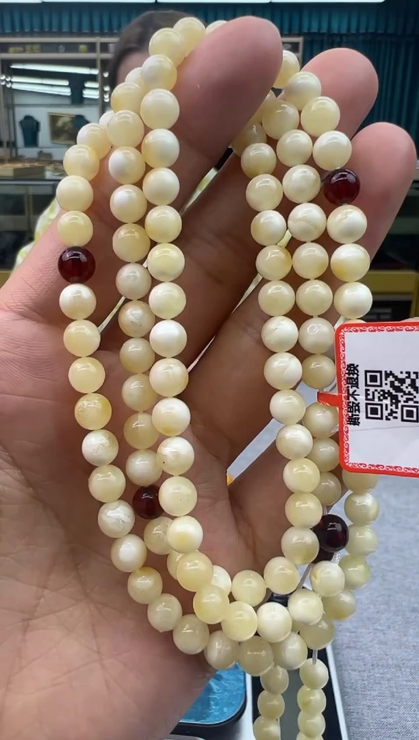 未镶嵌颈饰琥珀4秒拍号假一罚十