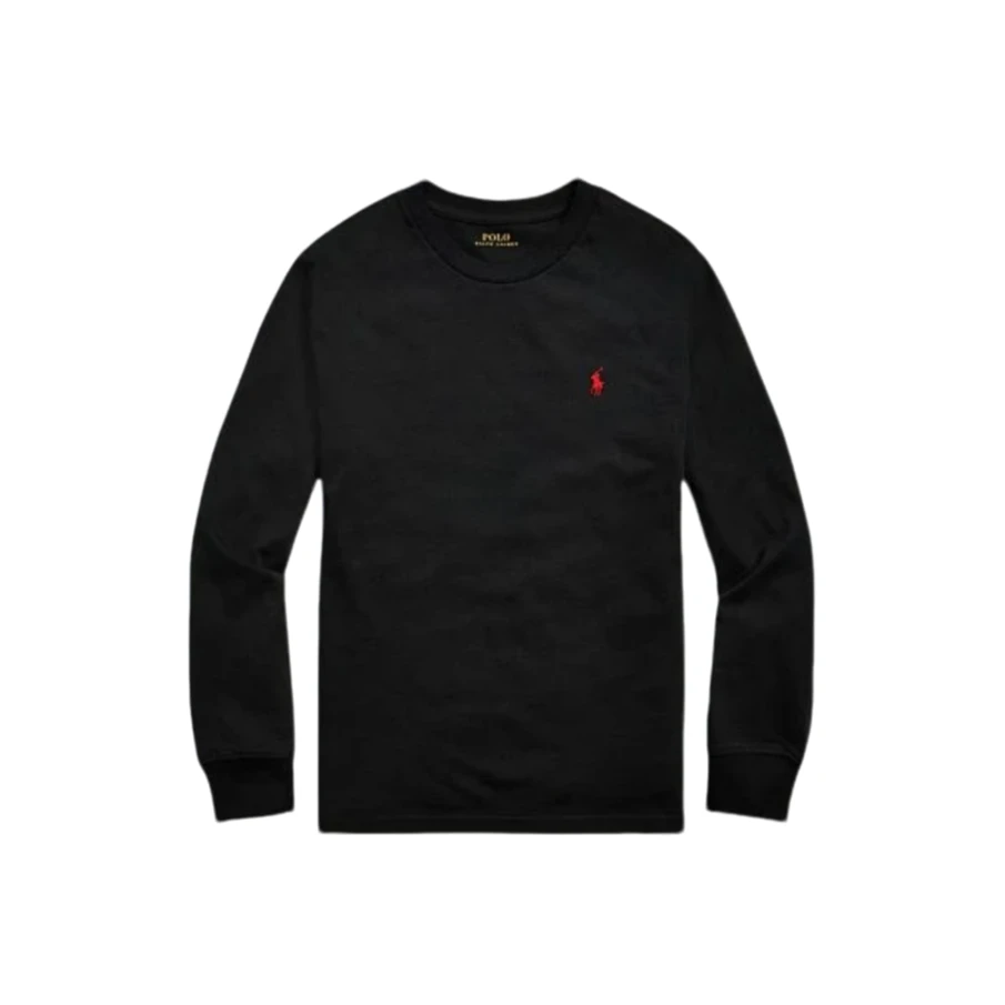 POLO RALPH LAUREN拉夫劳伦 长袖圆领纯色休闲T恤 323843804