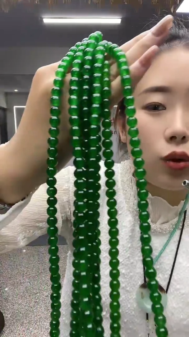 冰绿圆形卡8链子多样性发货一
