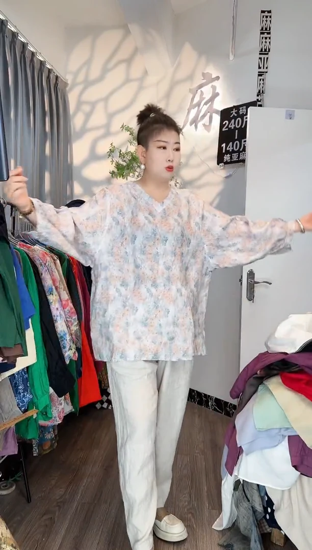 亚麻大码女装系列。
