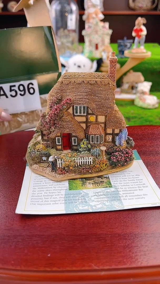 【闪购商品】紫砂茶宠Lilliput中古微缩建筑596