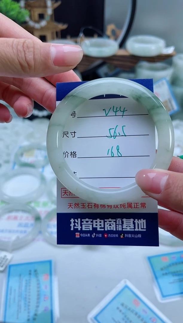 未镶嵌首饰石英质玉（天山翠）44