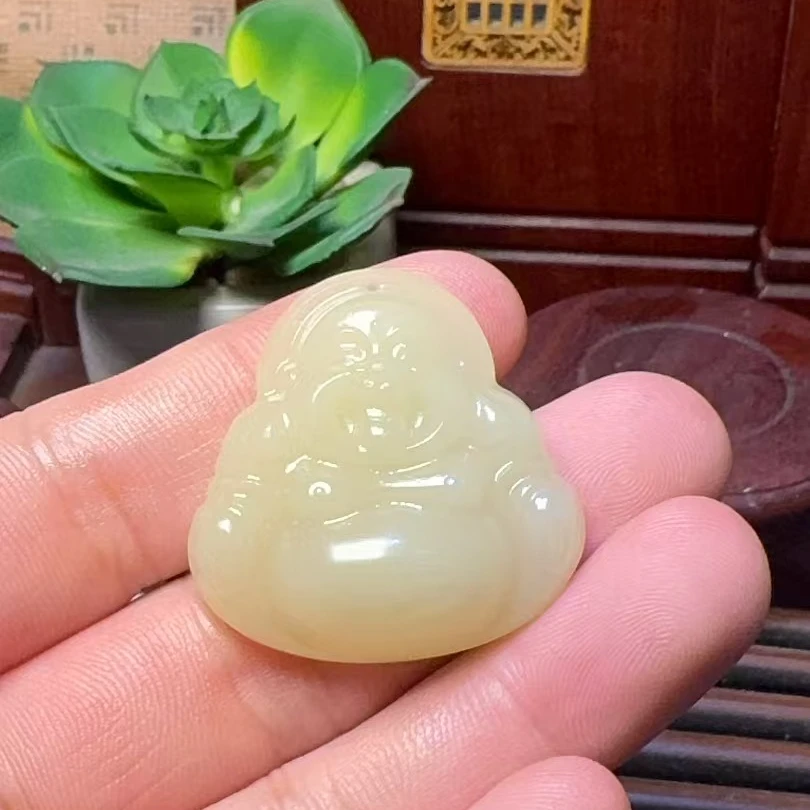 新疆山料 弥勒佛！佛公 尺寸35到50mm