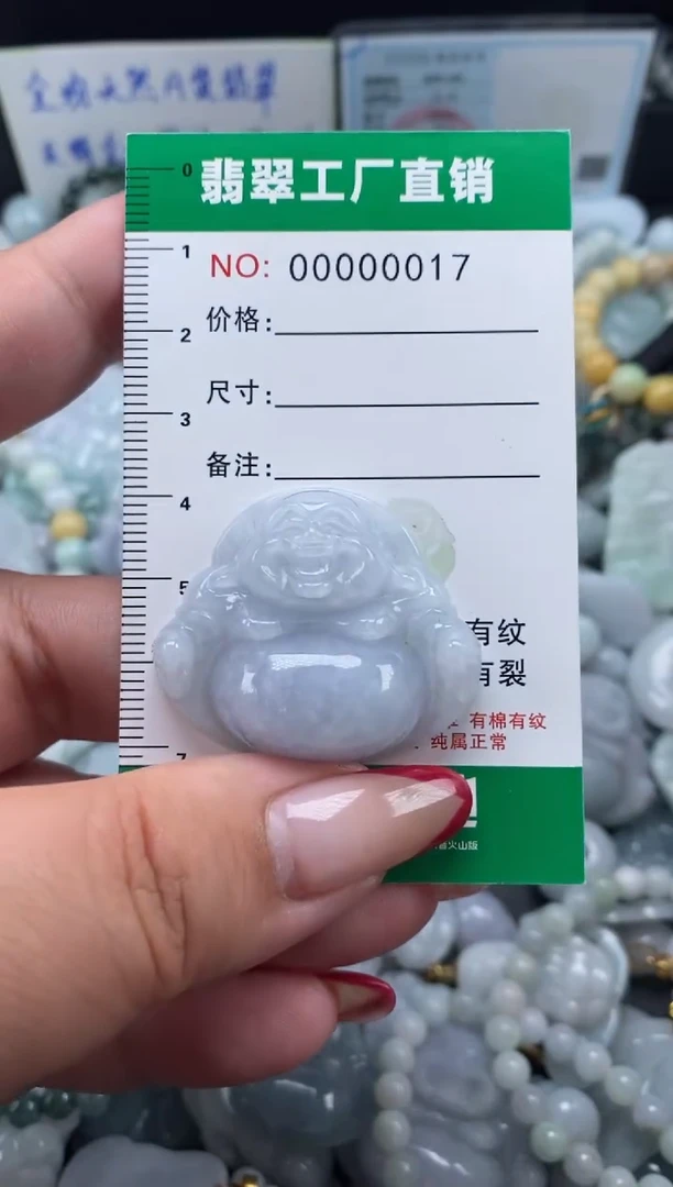 翡翠未镶嵌颈饰天然A货翡翠0017